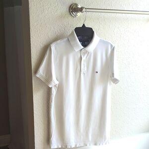 Tommy Hilfiger White Polo Shirt XS